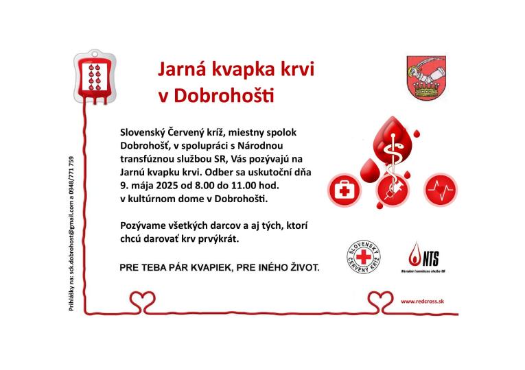 Kvapka krvi v Dobrohošti