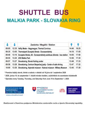 Ingyenes Shuttle busz a Csallóközben